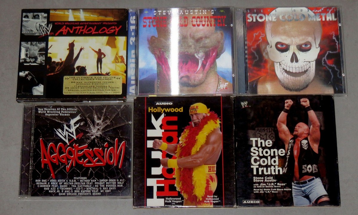 WWF WWE Music CD Set Bundle WrestleMania Slam Jam Duggan