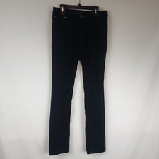 Jessica Simpson Black Curduroy Forever Skinny Womens Sz 26R Jeans
