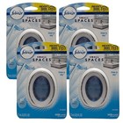 4 Pack Febreze Small Spaces Linen & Sky Air Freshener Odor Eliminator