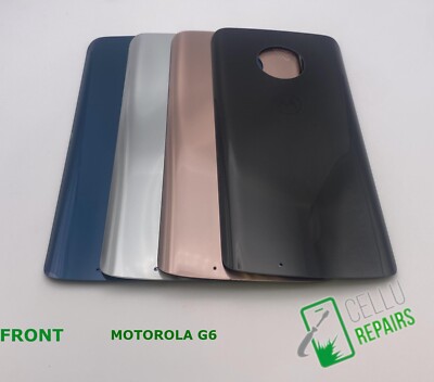 Back Glass Replacement rear Cover for Motorola G6 XT1925
