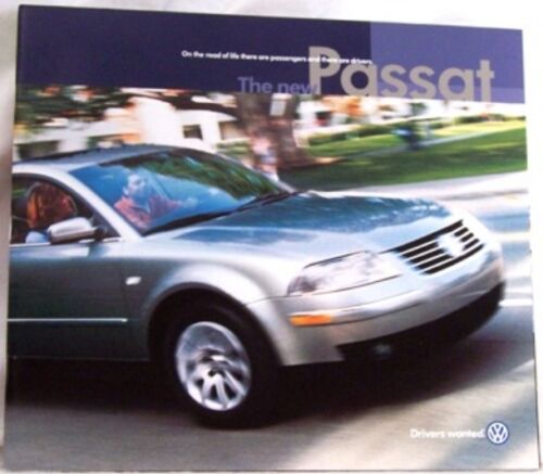 2001 01 VW Neuf Passat brochure de vente originale COMME NEUF - Photo 1 sur 1