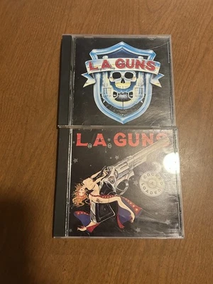 L.A. Guns: LA Guns [Self-Titled] (CD, 1988 Vertigo, 834 144-2) & Cocked & Loaded - Image 1 of 4