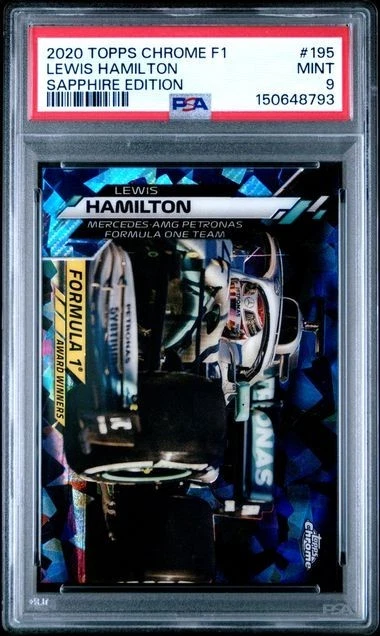 2020 Topps Chrome Sapphire Edition Formula 1 - Lewis Hamilton #195