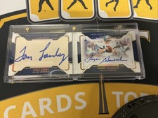 National Treasures Dual Cuts  1/1 Roger Staubach And Tom Landry Cowboys GOATS 🔥
