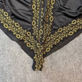 Vintage Teddy Bodysuit 3XL Black Gold Lace Plus Size