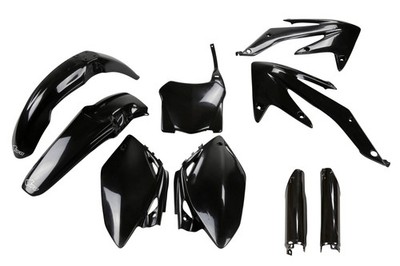 UFO Black Plastic Kit fits Honda: CRF450R (2007-2008)