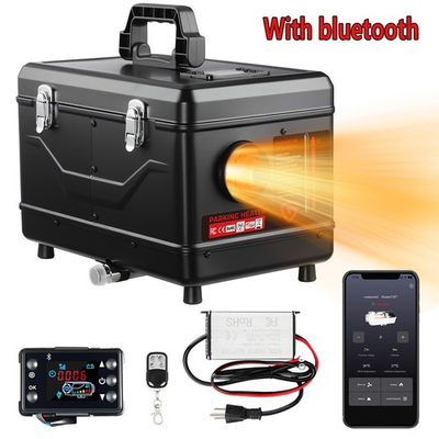 #ad #ad Diesel Heater Portable Diesel Air Heater Bluetooth 8KW 12V 24V All in One 1.3Gal $111.99
