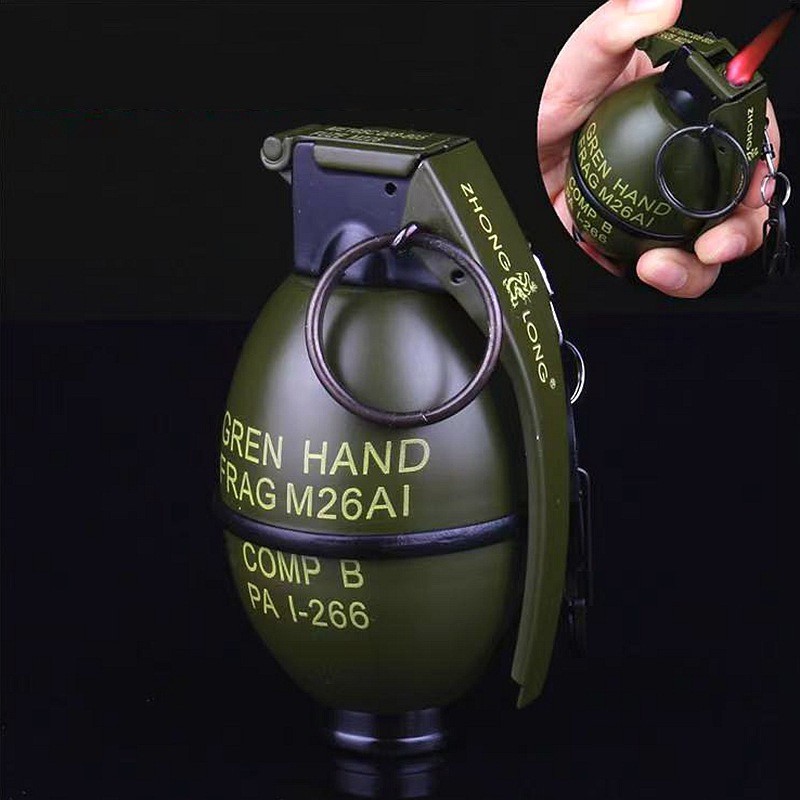 Refillable Military Decor Novelty,without Butane Gas
