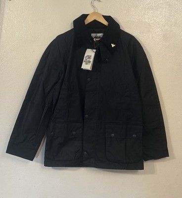 John Partridge Mens Black 5320 Land owner wax cotton Jacket Size M