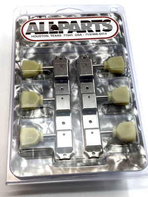 Gotoh Nickel/Keystone Vintage Strip Tuners for Gibson LP Jr.  Guitar TK-0708-001