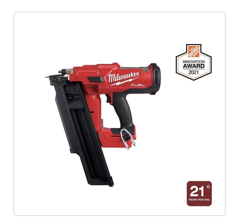 New Milwaukee M18 Fuel 21 Framing Nailer 2744-20 Tool Only- Free Shipping
