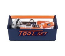 Kids Tool Set - Play Right - 11 Piece Toy Set - Pretend Play Tools With Tool Box