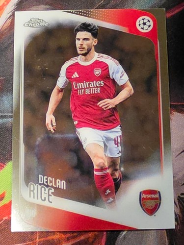 Declan Rice 2025-26 Topps Chrome UEFA Club Competitions 164 LP