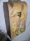 vintage hard case wine carrier, specifically designed to hold two bottles.  — photo 2
