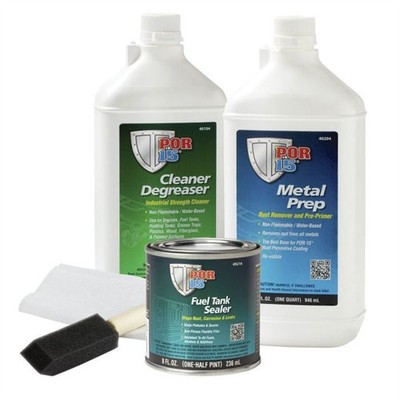 POF.49229 POR-15 Inc 49229 Fuel Tank Repair Kit, Degreaser, Prep & Sealer