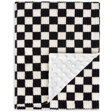 Baby Blanket for Boys Comfy Durable Corduroy Toddler Blanket with Double Laye...