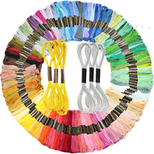 156 Embroidery Floss  Rainbow Thread for Embroidery, Cross Stitch Thread, Craft