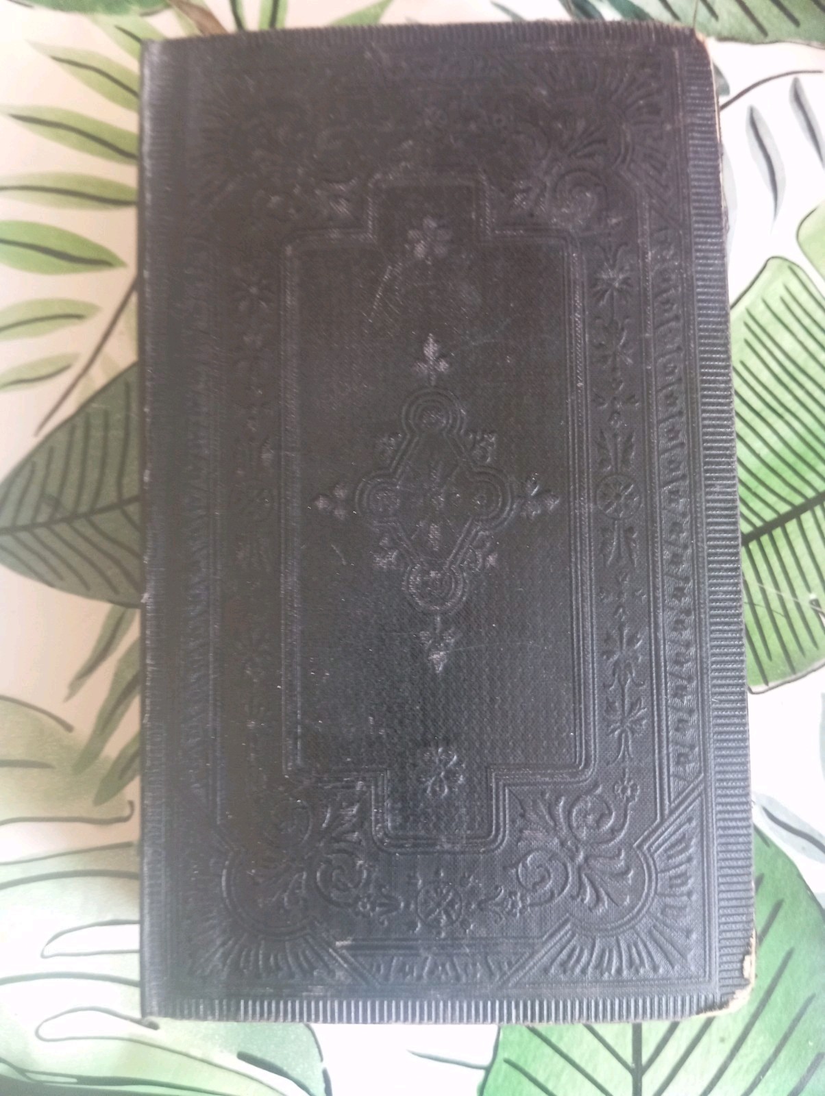 Antik 1903 geprägtes Leder Deutsche Bibel Lutherisch Die Heilige Schrift mit Karten