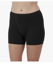 Hanes Comfort, Period. Women's Boxer Brief Underwear, Super Leaks, 2-Pack Large