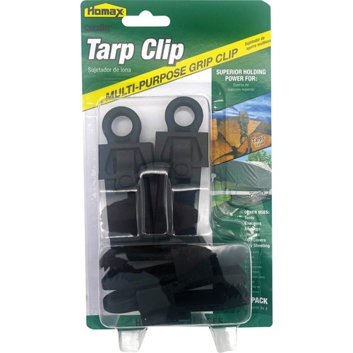 Homax Crocodile Clip Black Nylon Tarp Grabber 2615 Homax 2615 Nylon Black - Picture 2 of 2
