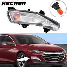 For 19-23 22 Chevy Malibu Fog Light Signal Light w/LED DRL Lamp Passenger Side