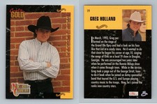 Greg Holland #19 Country Gold 2 Sterling 1993 Trading Card