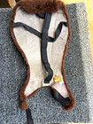 Fleeceworks Sheepskin English Saddle Seat Pad - high quality natural sheepskin. — photo 1