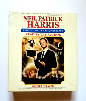Neil Patrick Harris Audio Book 6 Discs 7 1/2 Hours Read by Author Free Shipping