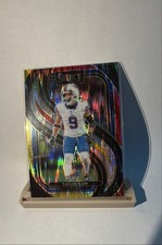 2024 Panini Select - Premier Level Taylor Rapp #195 Red & Yellow Shock Prizm