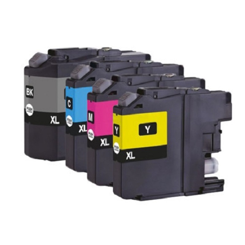 Cartouche LC-422XL pack BK C M Y pour imprimer vos dossiers de télétravail et rapports