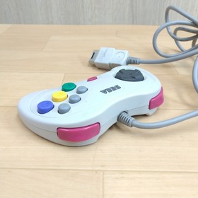 Sega Saturn White Official Controller HSS-0101 & Power Memory Cartride with Box