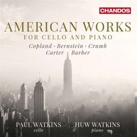 Audio Cd - Paul Watkins/Huw Watkins - American Cello/Piano Works - Chandos -D-