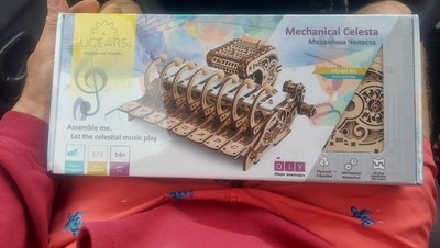 UGears Mechanical Celesta Wooden Mechanical Model 573 Pieces Brand New Sealed