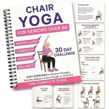 30 Day Chair Yoga Guide for Seniors Over 60 S...