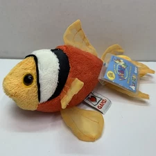 Webkinz (LIL’ KINZ) Tomato Clownfish WITH CODE TAG Clownfish Toy Stuffed Animal