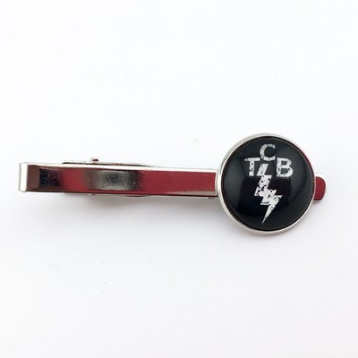 Elvis Taking Care Of Business Handmade TCB ''diamond design'' Tie Clip w/ Box