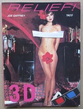 RELIEF! 3D Glamour Photo Book Taco w/ Glasses UNREAD