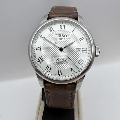 Tissot Men's Le Locle Automatic Silver Dial L164/264-1 Swiss