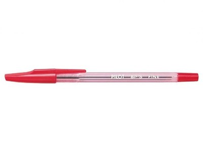 Pilot BPS Fine Ballpoint 0.5 mm Tip (Box of 12) - Red Blue