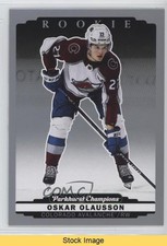 2022 Upper Deck Parkhurst Champions Rookies Silver Oskar Olausson #308 READ 1a9z