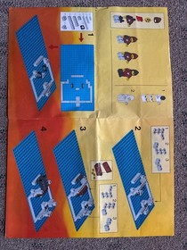 LEGO System 6075 Wolfpack Tower INSTRUCTIONS ONLY