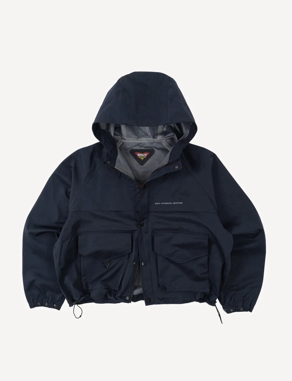 Brut Technical Archives The Rain Cropped Jacket XL Navy