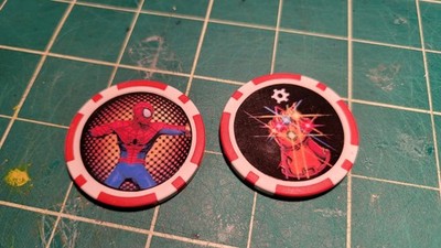 Heroclix Marvel Spider Verse Custom Infinity Gauntlet for Chase Spider Man 051