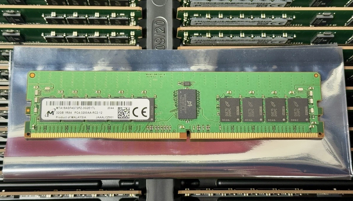 Micron DDR4 SDRAM 32 GB Total Capacity Memory (RAM) for sale | eBay