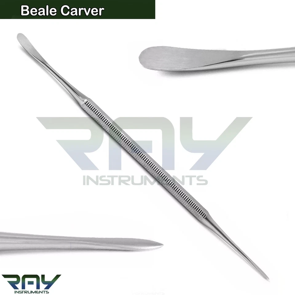 Kit de instrumentos de laboratorio dental cera y modelado talladores mezclador espátula cuchillo Foto 3 de 4