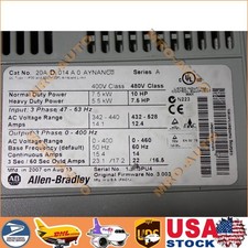 Allen-Bradley PowerFlex 70 10 HP 20AD014A0AYNANC0 FOR REPAIR US Free Tax