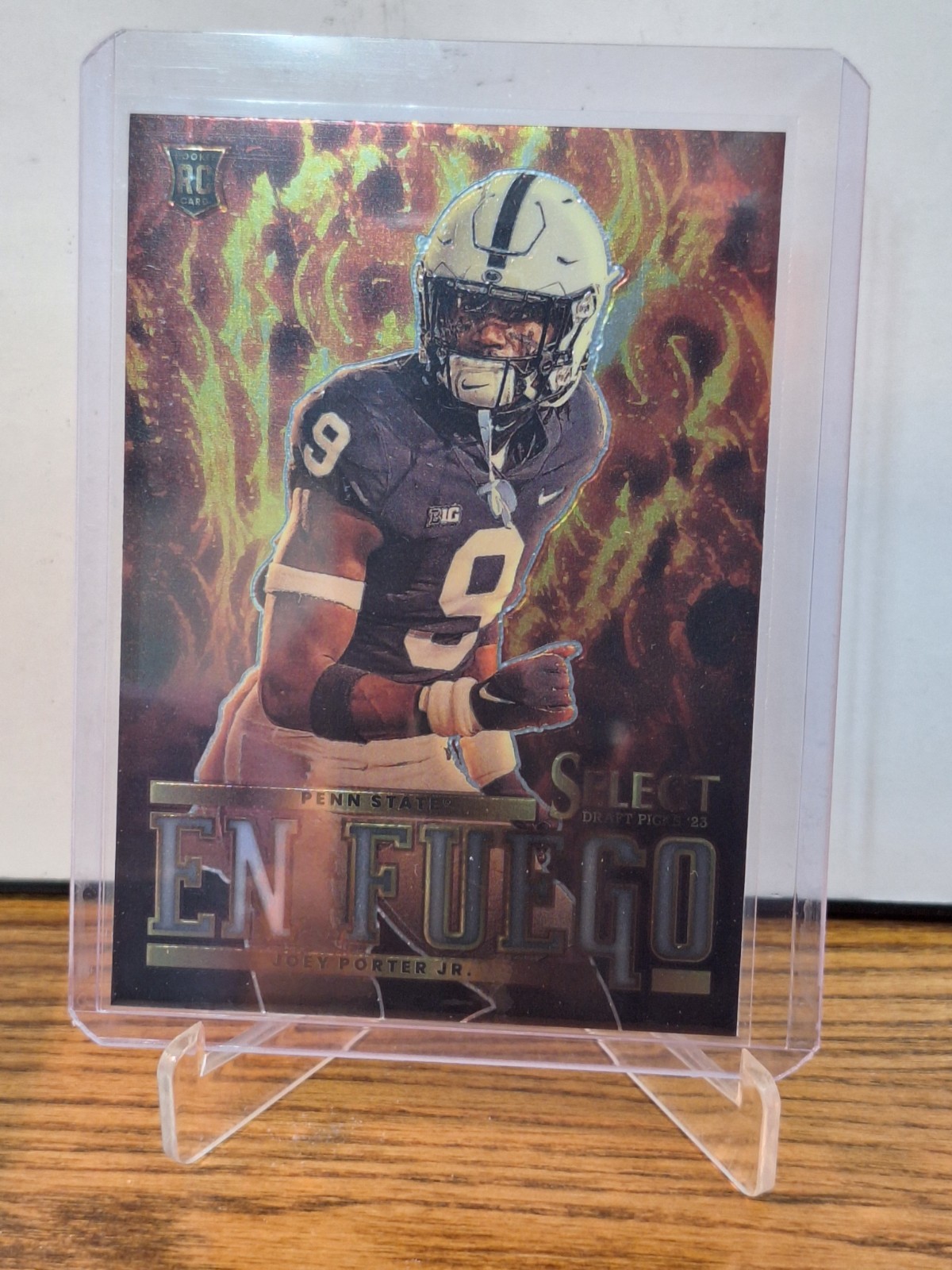 Joey Porter Jr. Panini Select Draft Picks EN Fuego #EFJP Base