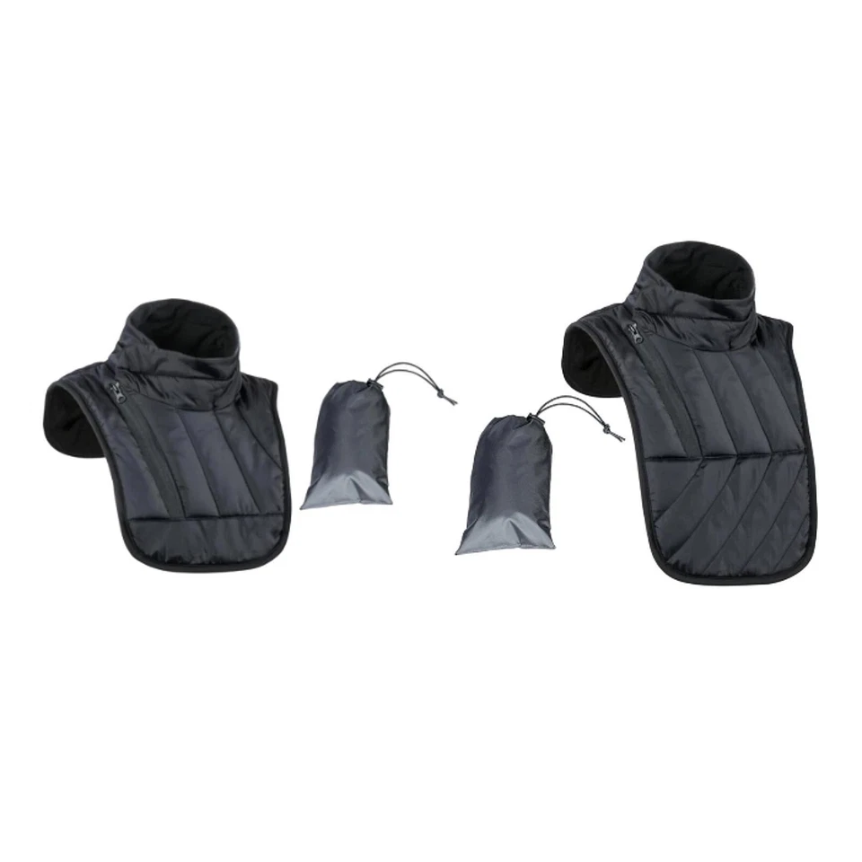 MARKENLOS Motorrad Halswärmer Gamasche Brust Warm Wrap Protector Leichte Seite Zipper