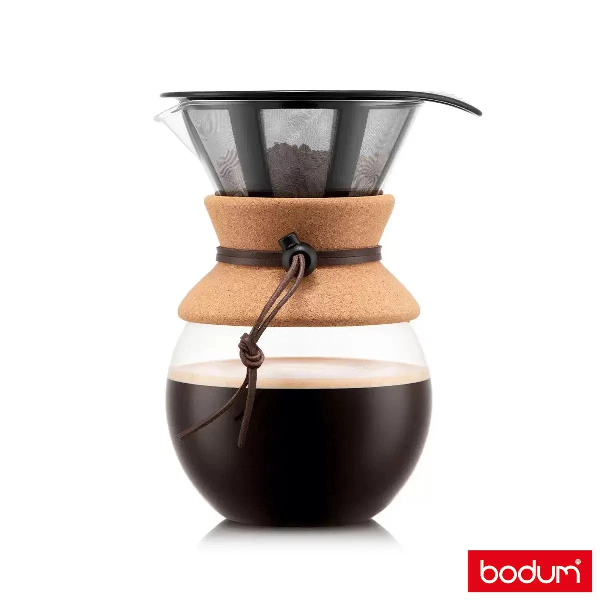 Bodum Pour Over Coffee Maker 1L with Permanent Stainless Steel Filter