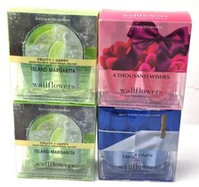 Bath  Body Works Wallflowers Refills Mixed Fragrance Lot of 4 - 2 Packs  10